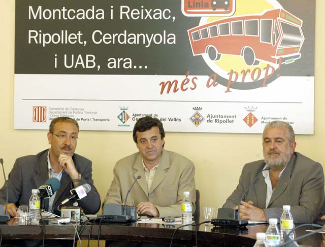 L'autobús de la Mancomunitat fa avui el viatge inaugural