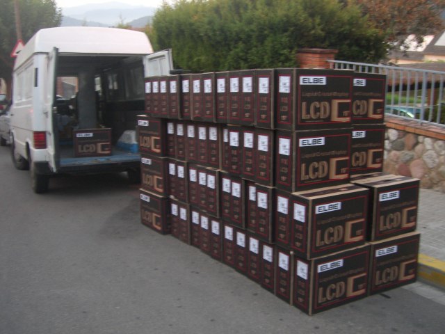 La Policia Local recupera 103 televisors de plasma robats