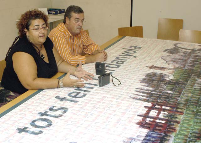 Les fotografies del mural Tots fem Cerdanyola s'exposaran al Firestoc