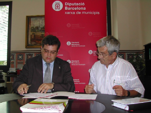 L'Ajuntament de Cerdanyola i la Diputació signen un conveni per facilitar l'accés al món laboral de les persones amb trastorns de salut mental