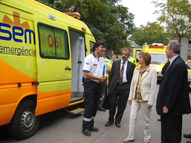 Salut explica a Cerdanyola les millores de la nova ordenació del transport sanitari