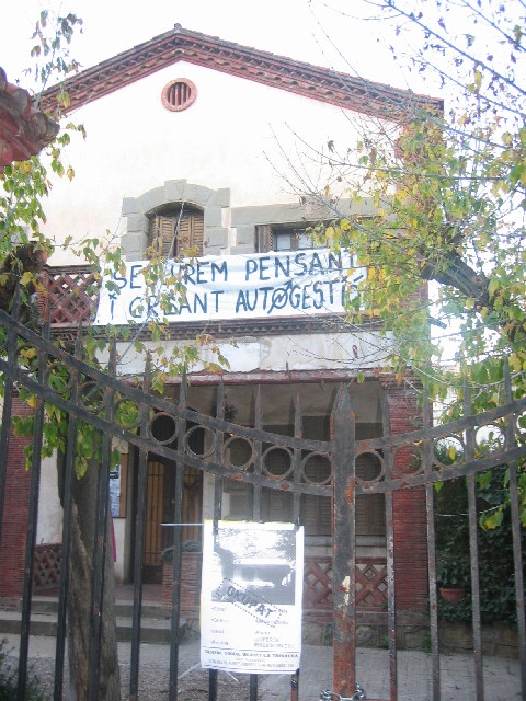 Els ocupes presenten La Trinxera