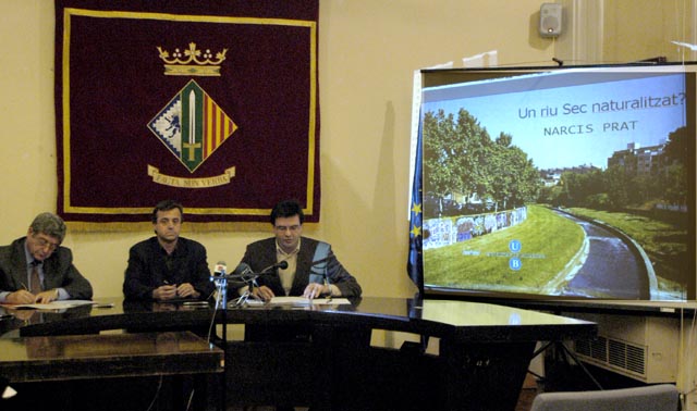 El conveni per fer del riu Sec un eix cívic de Cerdanyola vol ser una solució definitiva als seus problemes