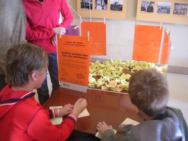 Èxit de participació en els tallers de Nadal de Can Coll