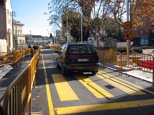 El Passeig de Cordelles s'obre al trànsit per connectar els dos costats de la plaça de l'Abat Oliba
