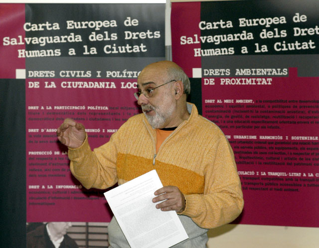 Una exposició mostra el contingut de La Carta Europea de Salvaguarda dels Drets Humans a la ciutat