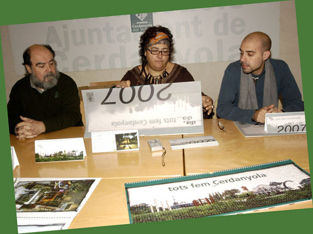 El Calendari de l’Ajuntament de Cerdanyola per al 2007 ja està a disposició dels ciutadans