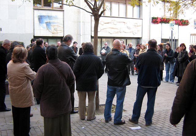 Cerdanyola rebutja unànimement l'últim atemptat de la banda terrorista ETA