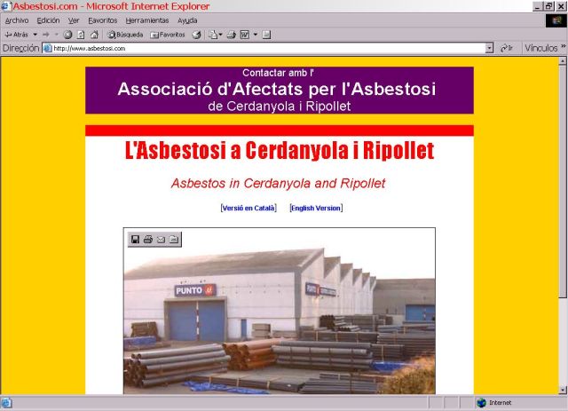 L’Associació d’Afectats per l’amiant es reunirà dimecres amb la Consellera Geli