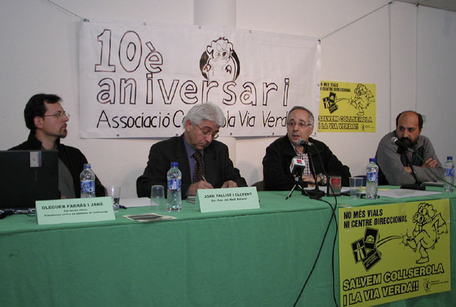 L'Associació Cerdanyola Via Verda obre el programa d'actes del 10è aniversari amb una xerrada-debat sobre 'El valor del territori'