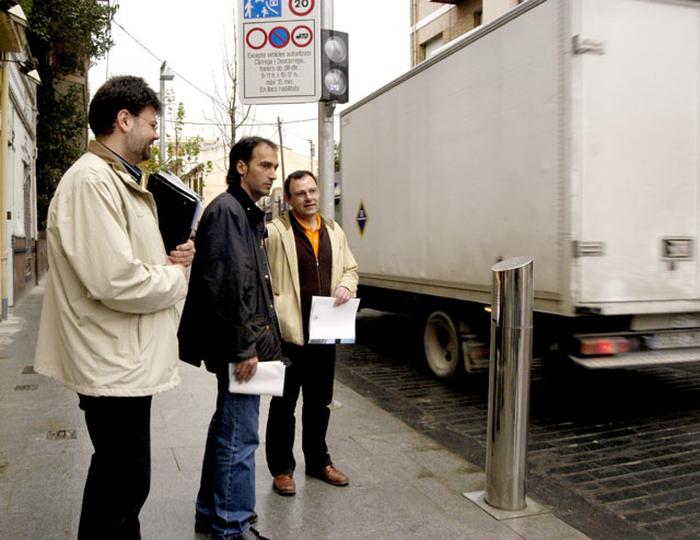 S’inicia el repartiment de targetes per a l’accés de vehicles als carrers Sant Martí i Sant Ramon