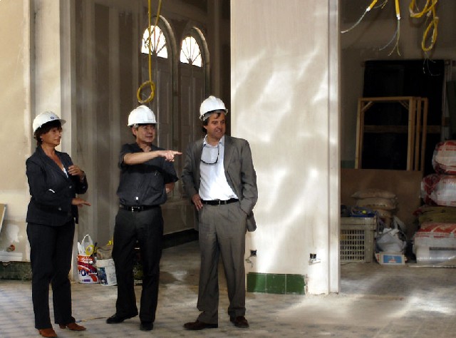 Les obres de remodelació de Can Domènech avancen al ritme previst