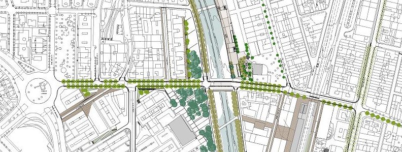L'avantprojecte de remodelació de l'avinguda de la Primavera contempla també el riu Sec i l'entorn de l'estació