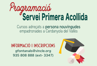 Nous cursos del Servei de Primera Acollida