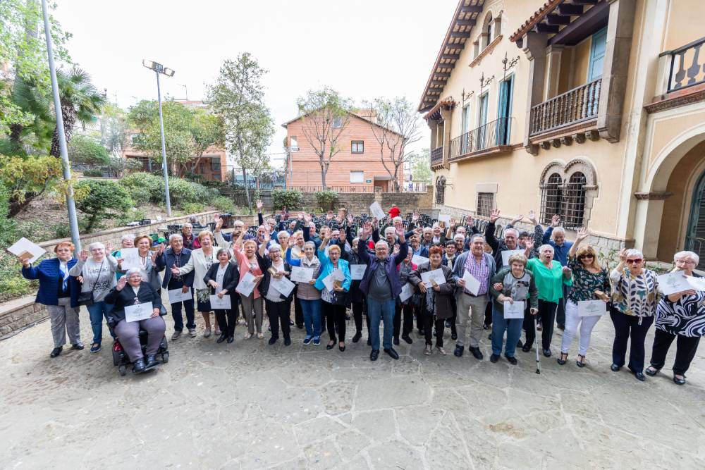 Primer acte d'homenatge a les persones que fan 80 anys