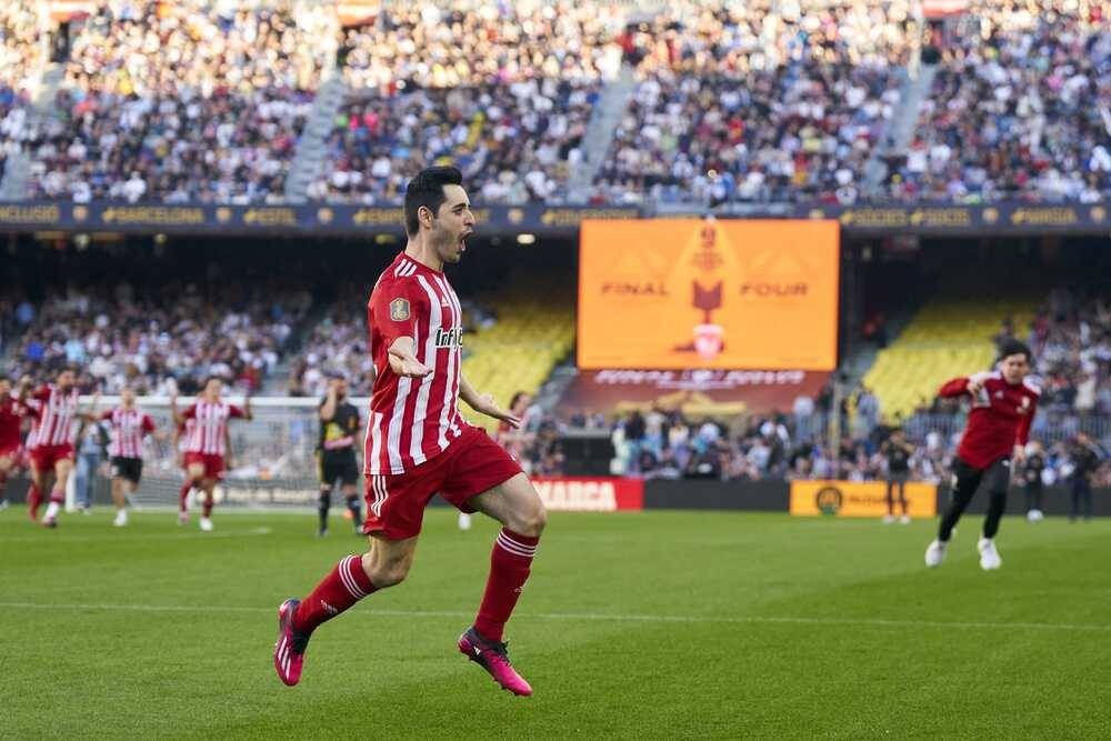 Jorquera: “Marcar al Camp Nou és increïble, en aquell moment no era conscient d’on estava realment”