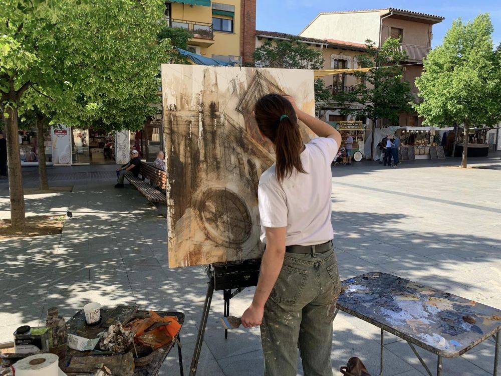 Els artistes plàstics tornaran a capturar bellesa en el VI Concurs de Pintura Ràpida Roser de Maig