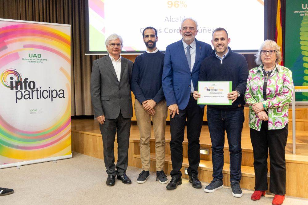 L’Ajuntament renova el segell Infoparticipa a la qualitat i transparència de la comunicació pública