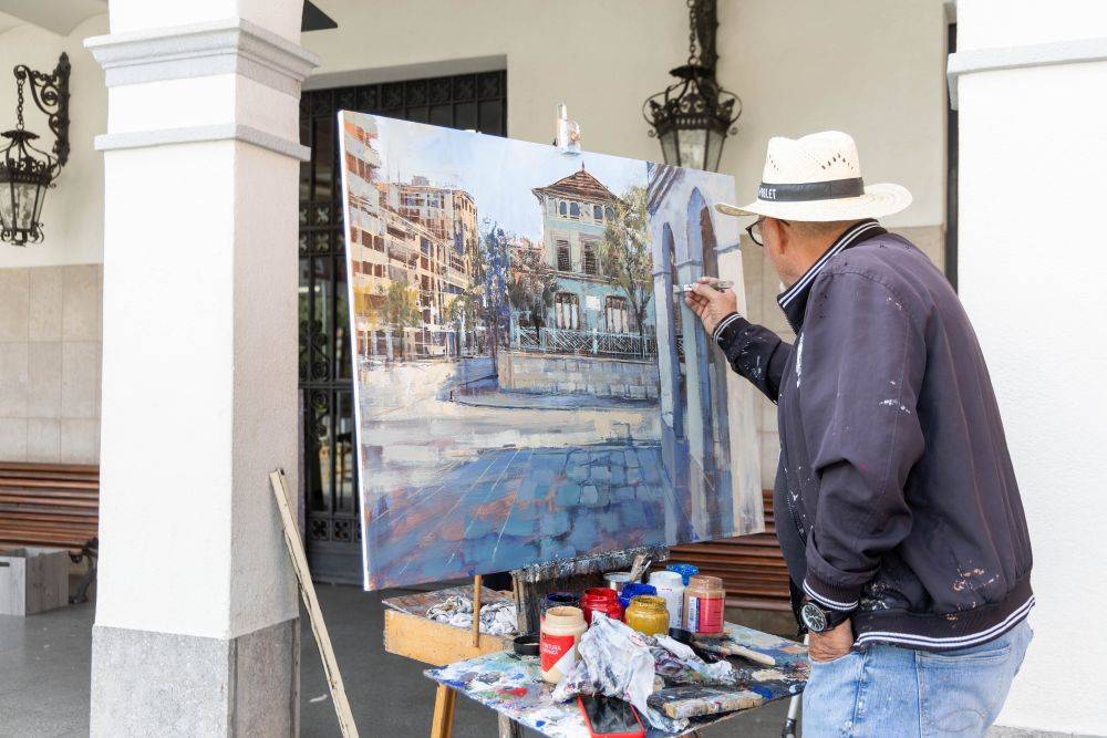 Obertes les inscripcions per al VII Concurs de Pintura Ràpida Roser de Maig
