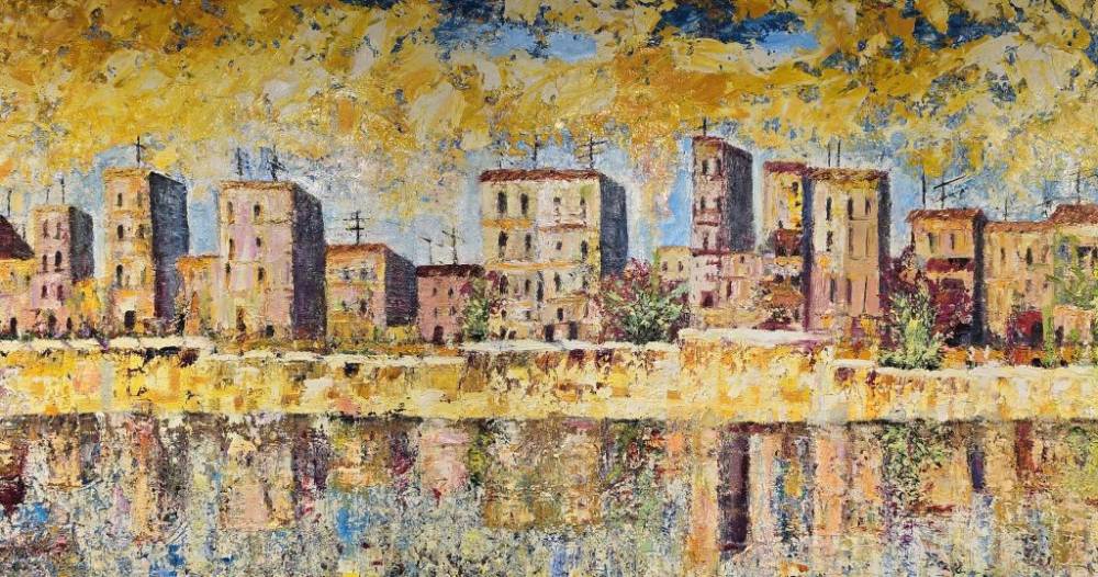 Montserrat Saló exposa una explosió de colors al B’Art