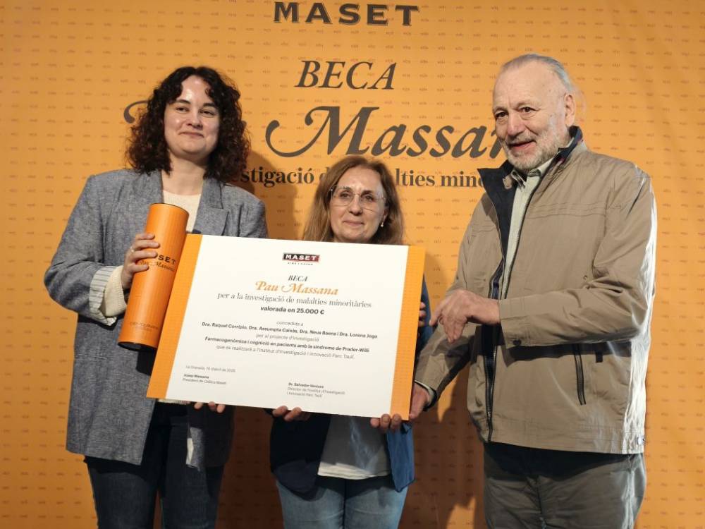 Un projecte per a la recerca de la síndrome de Prader-Willi, guanyador de la Beca Pau Massana