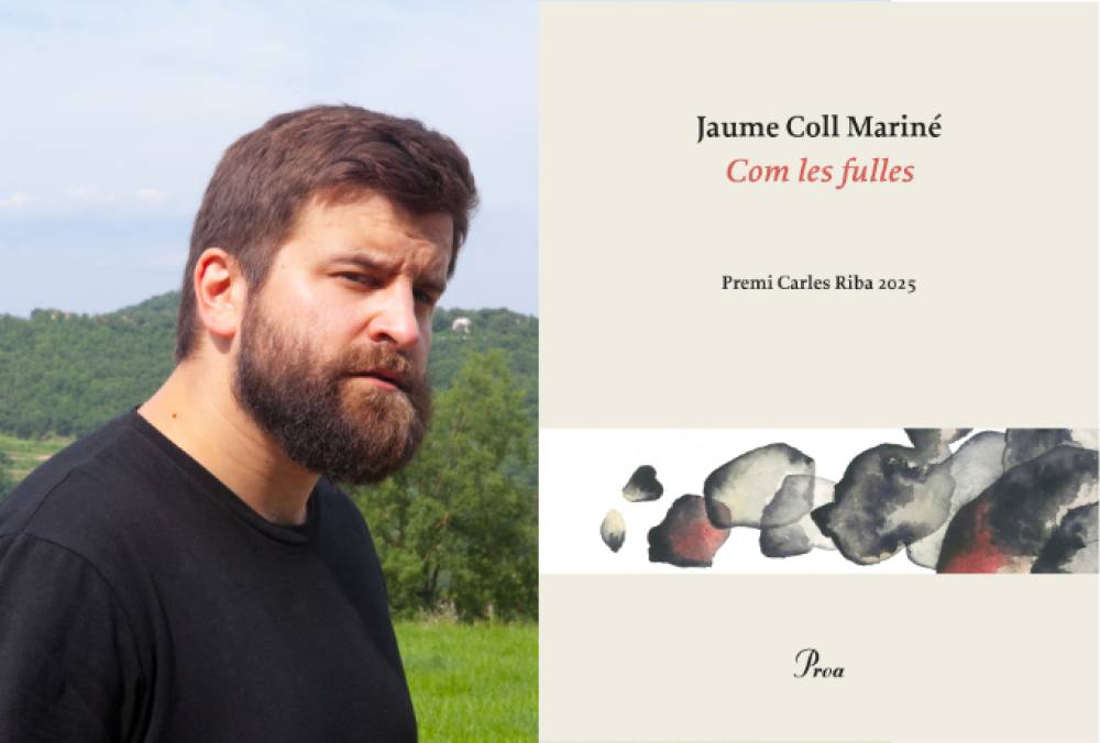 Jaume Coll Mariné porta al Cafè amb Lletres el Carles Riba de poesia: Com les fulles