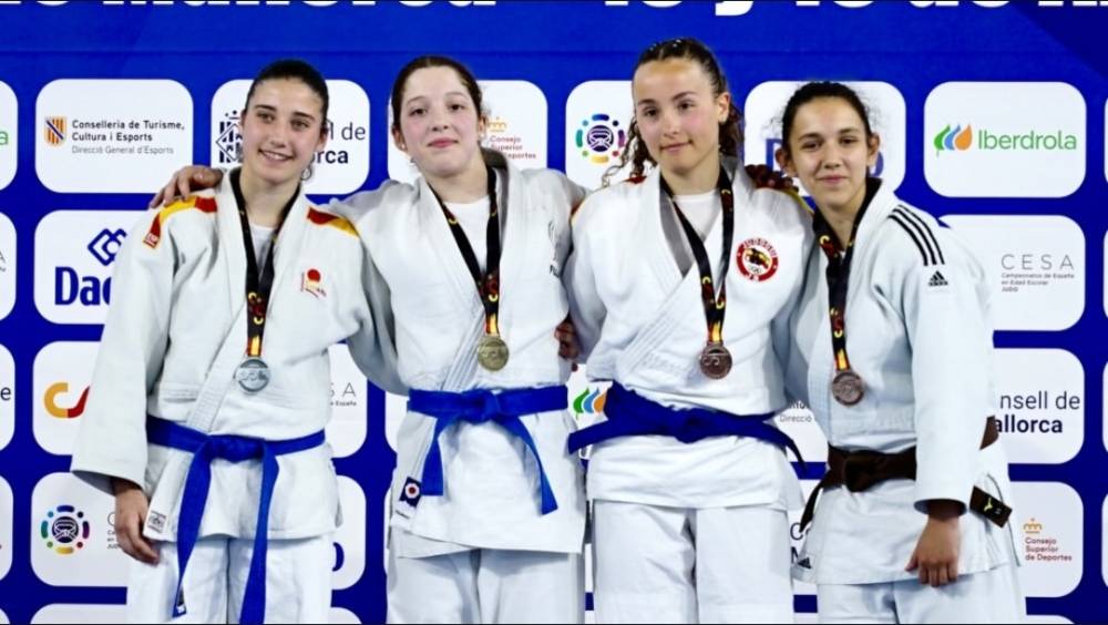 Marta Recuero campiona d'Espanya de judo infantil 2026