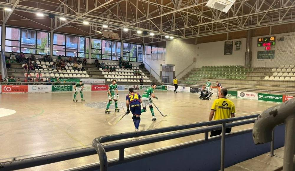 El Cerdanyola CH perd contra el Barça a l’últim partit de l’OK lliga a Can Xarau (2-7)