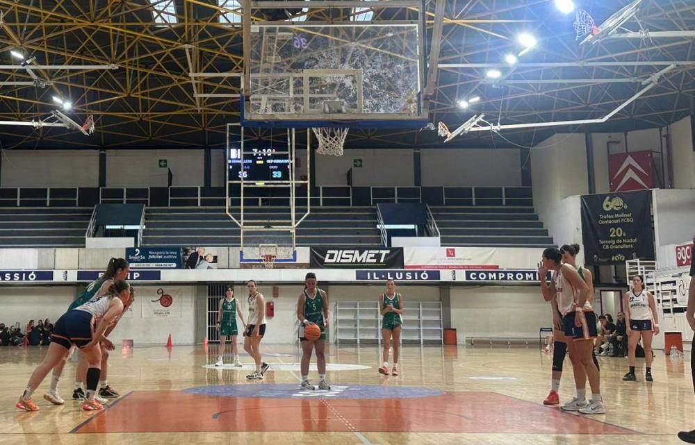 El CBF Cerdanyola competeix, però no pot sostenir el ritme del Granollers en un duel exigent (68-61)