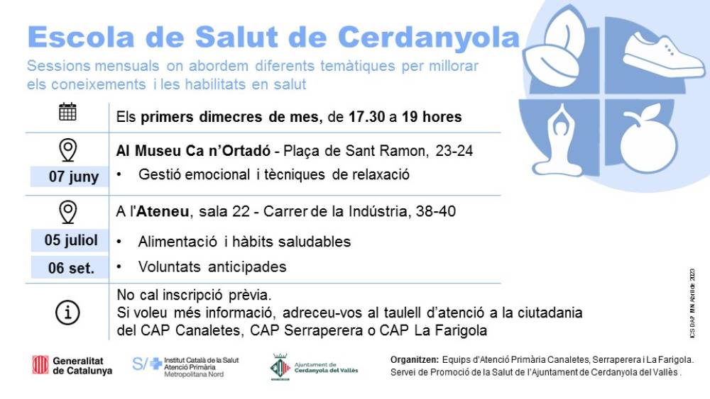 Xerrada sobre voluntats anticipades a l'Ateneu