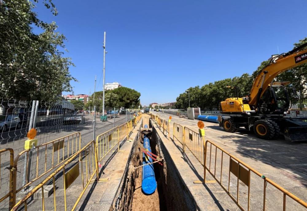 Obres de renovació de la canonada d’abastament d’aigua a Les Fontetes