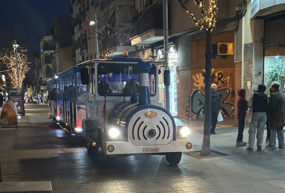 El Trenet de Nadal pren els carrers de Cerdanyola
