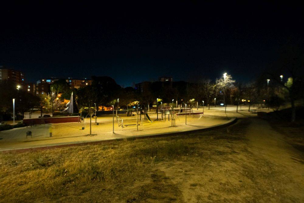 El nou enllumenat del parc del Turonet permet estalviar un 75% de consum elèctric