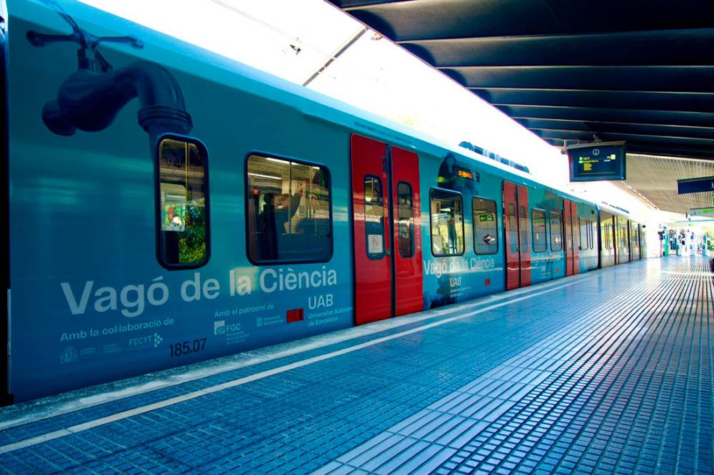 La UAB i Ferrocarrils impulsen la tercera edició del Vagó de la Ciència, dedicat enguany a la diversitat