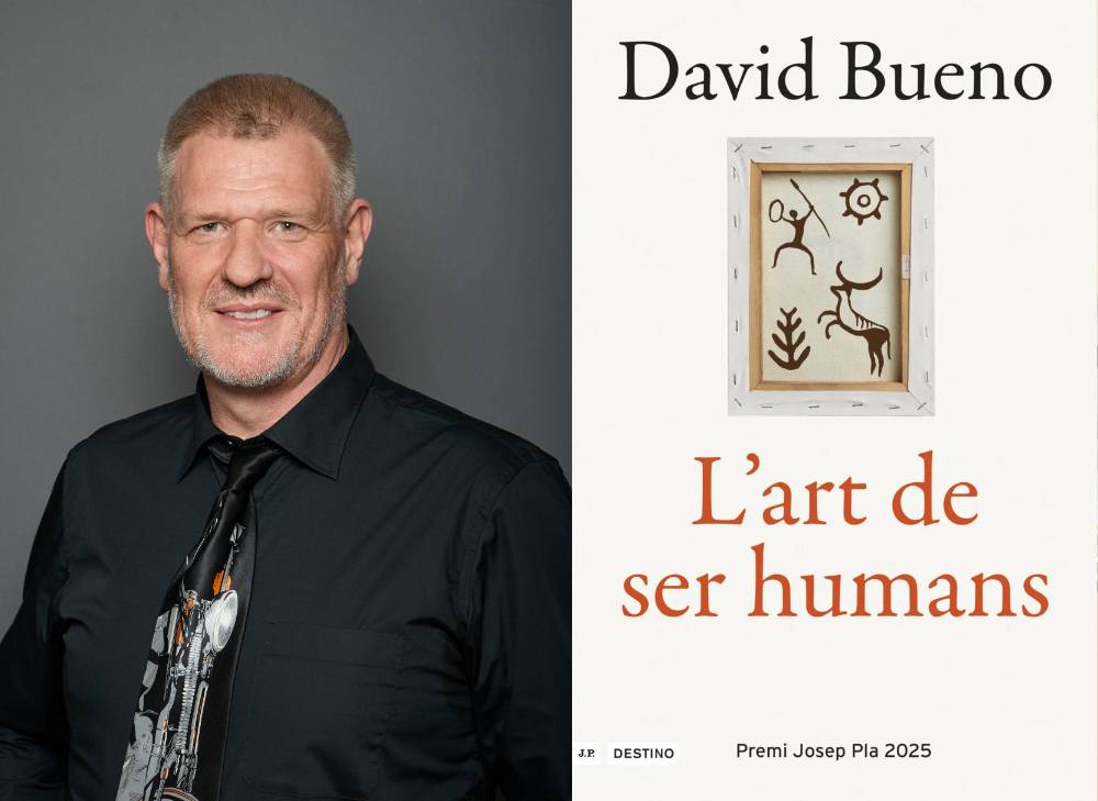 David Bueno reivindica l’art com a eina essencial per al desenvolupament humà al darrer Cafè amb lletres de l’any