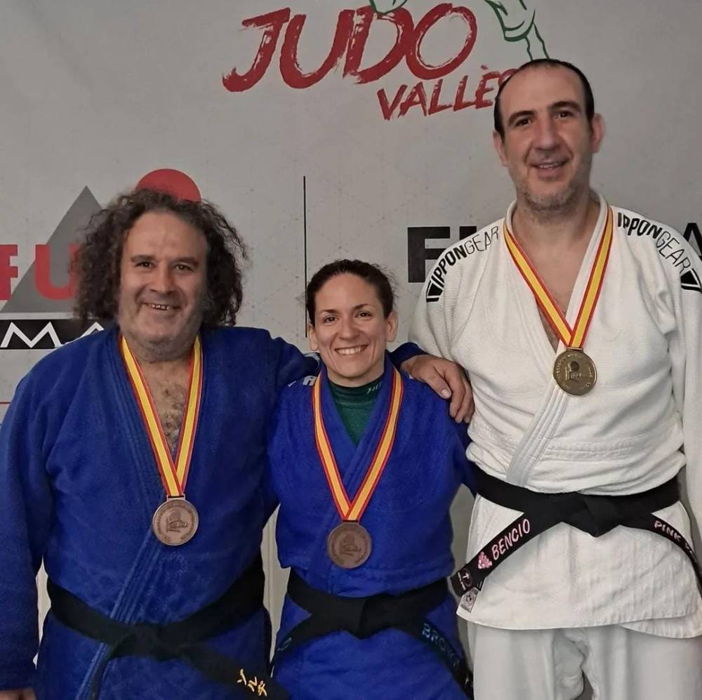 El Cerdanyola Club Judo Vallès aconsegueix 3 medalles al Campionat d’Espanya Veterans 2025