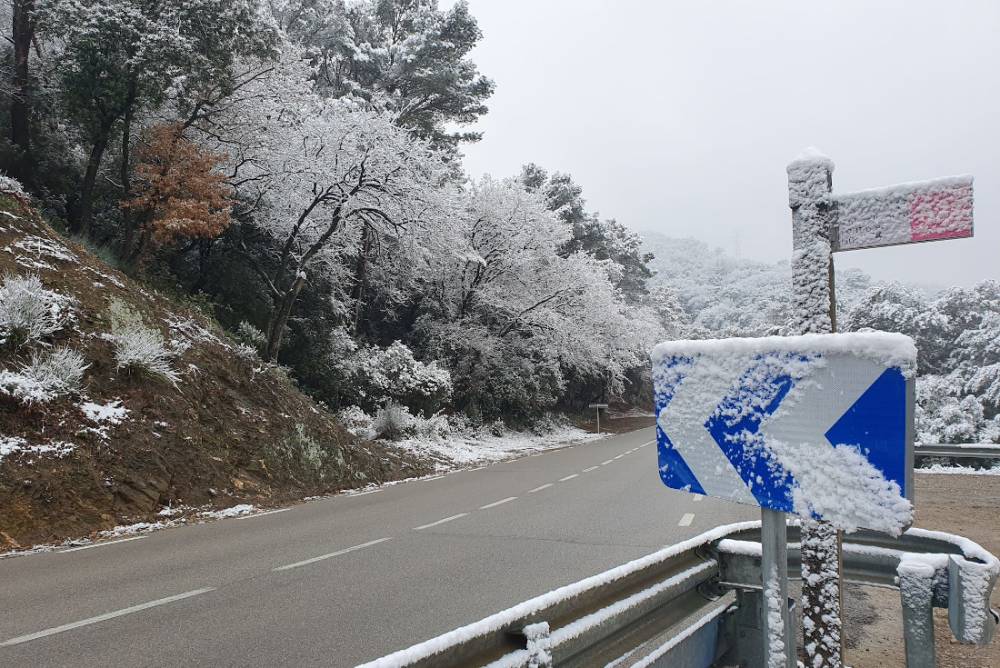 Torna el risc de neu aquesta matinada