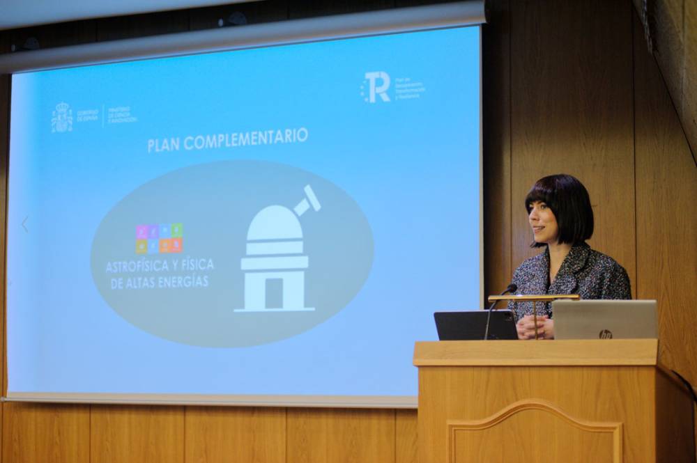 La ministra Morant presenta a la UAB el Pla complementari d'astrofísica i física d'altes energies