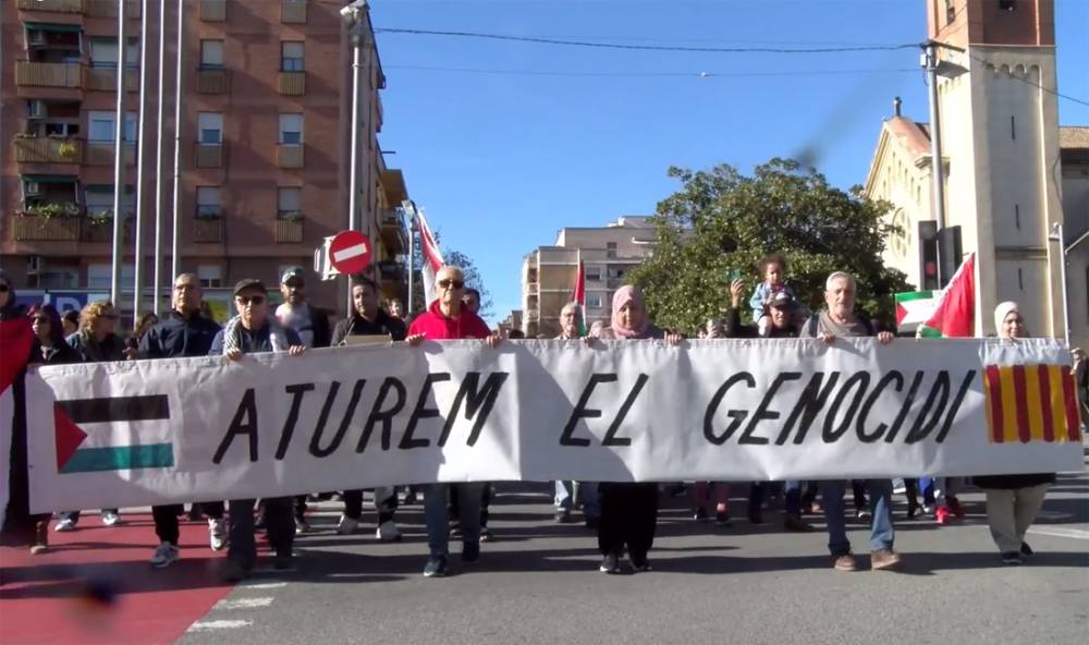 Cerdanyola amb Palestina torna a reivindicar l'atur immediat dels atacs a Gaza