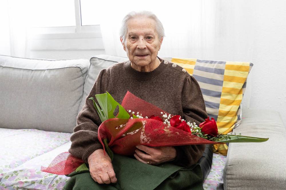 Homenatge a la centenària Josefa Bosque Bayod