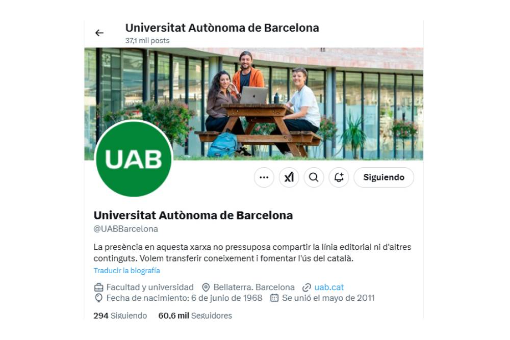 La UAB abandona X, l’antic Twitter, en protesta per la seva manipulació política
