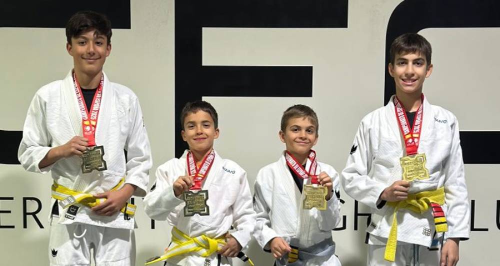 Cinc Ors al Campionat d’Espanya de Jiu Jitsu Brasiler del Cerdanyola Fight Club