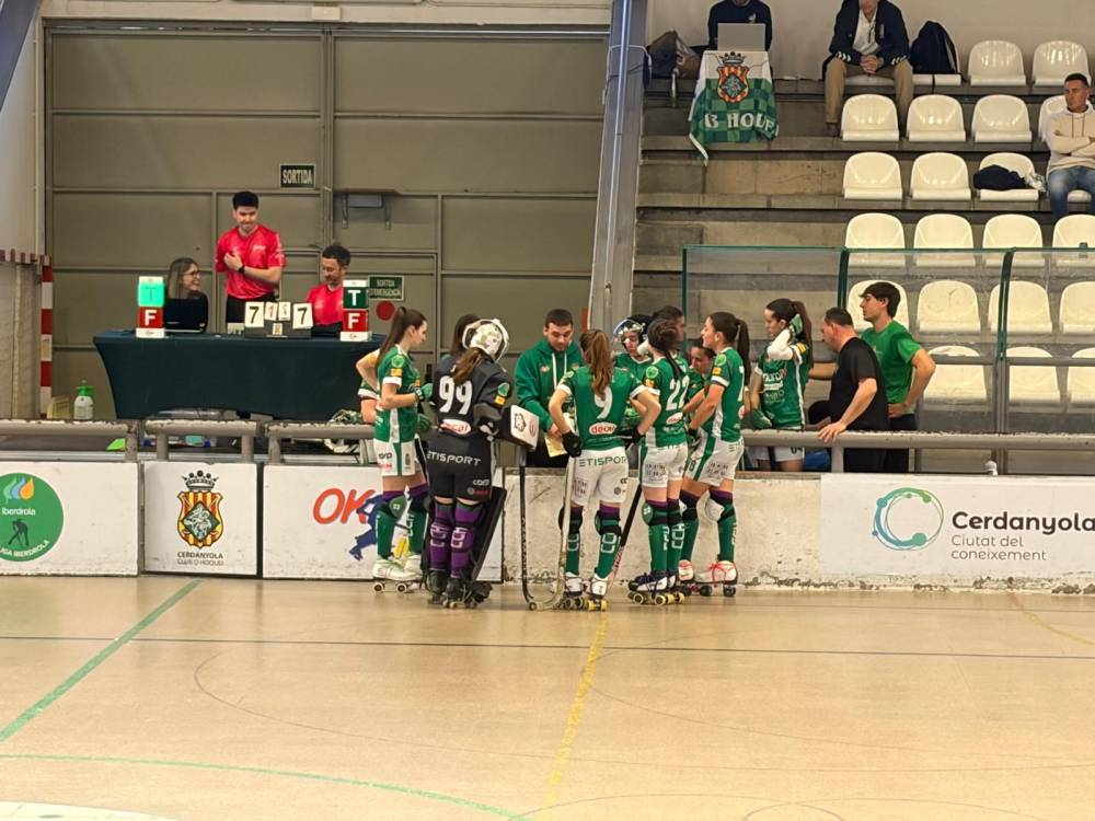 Victòria del Cerdanyola femení a la Champions (3-0)