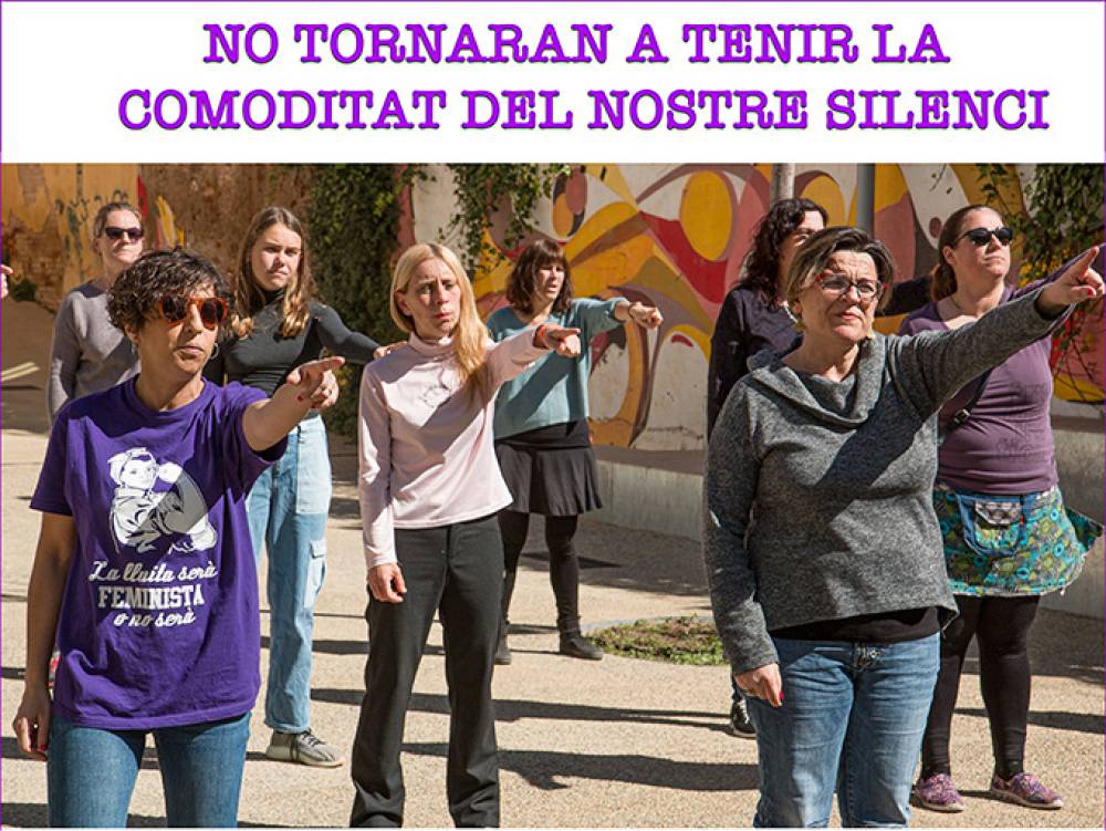 M. Ángeles Benítez retrata la força del 8-M com a lluita col·lectiva