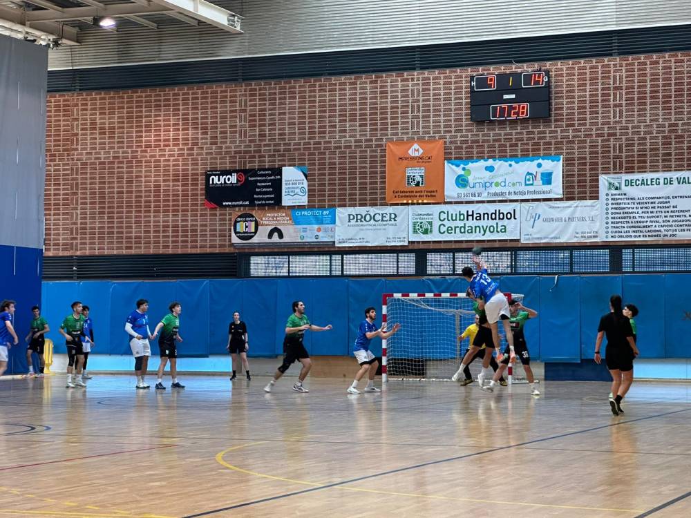 El Cerdanyola s’imposa amb caràcter davant un Palautordera combatiu (33-30)