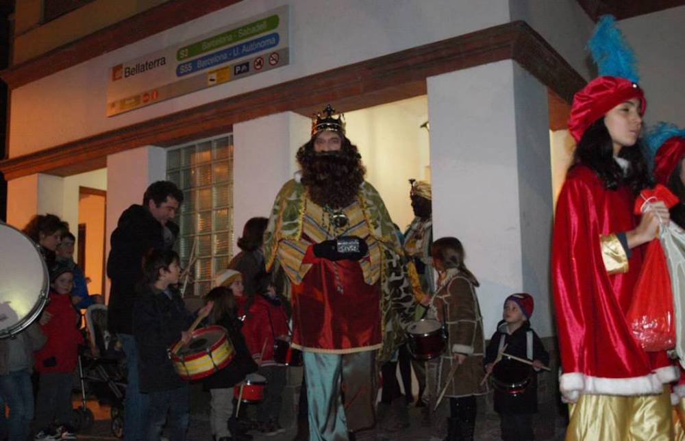 Els Reis arribaran en tren a Bellaterra