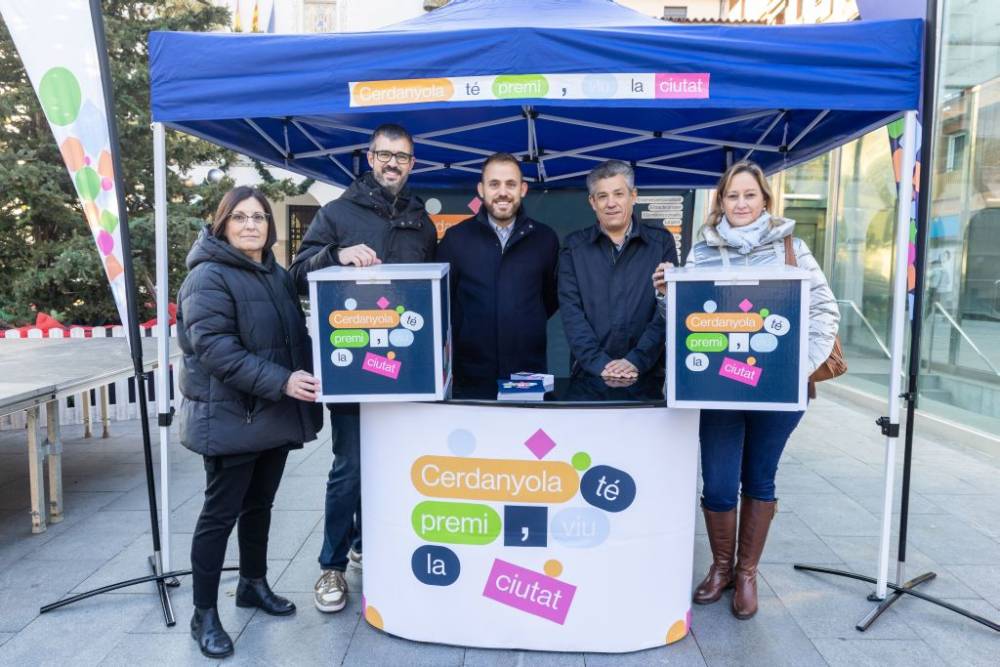 El sorteig de la campanya Cerdanyola té premi es fa avui, 7 de gener, a l'Abat Oliba