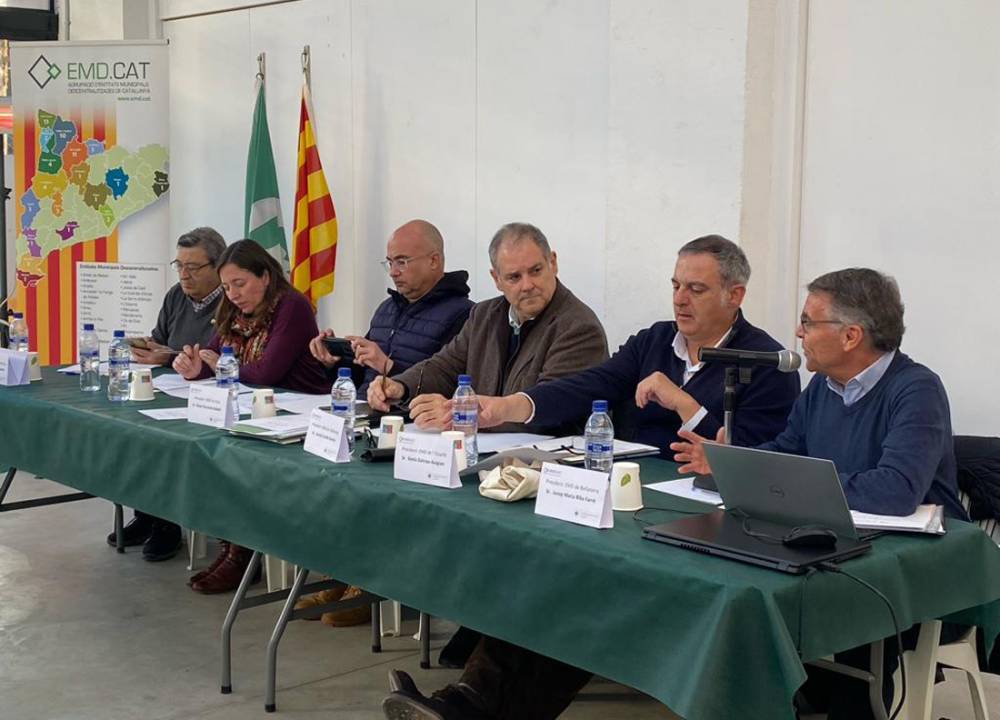 Les EMDs catalanes rellancen la seva aliança amb Riba com a nou tresorer