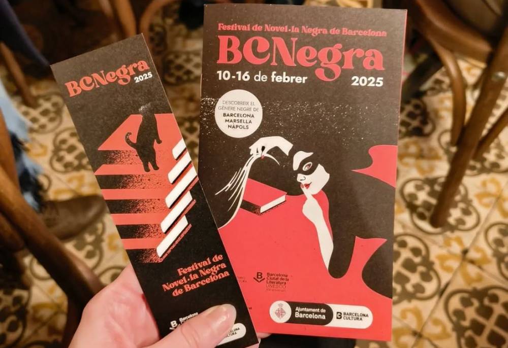 Furia dissenya el cartell del festival de novel·la BCNegra