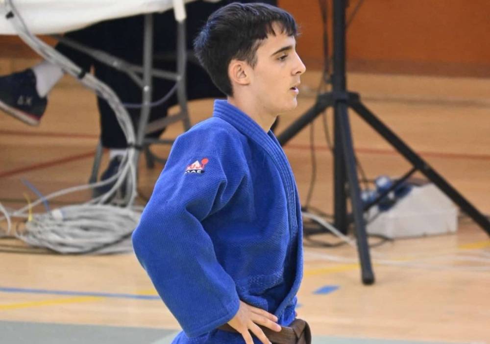 Ivan Calvo, medalla de bronze a la Copa d’Espanya cadet de judo